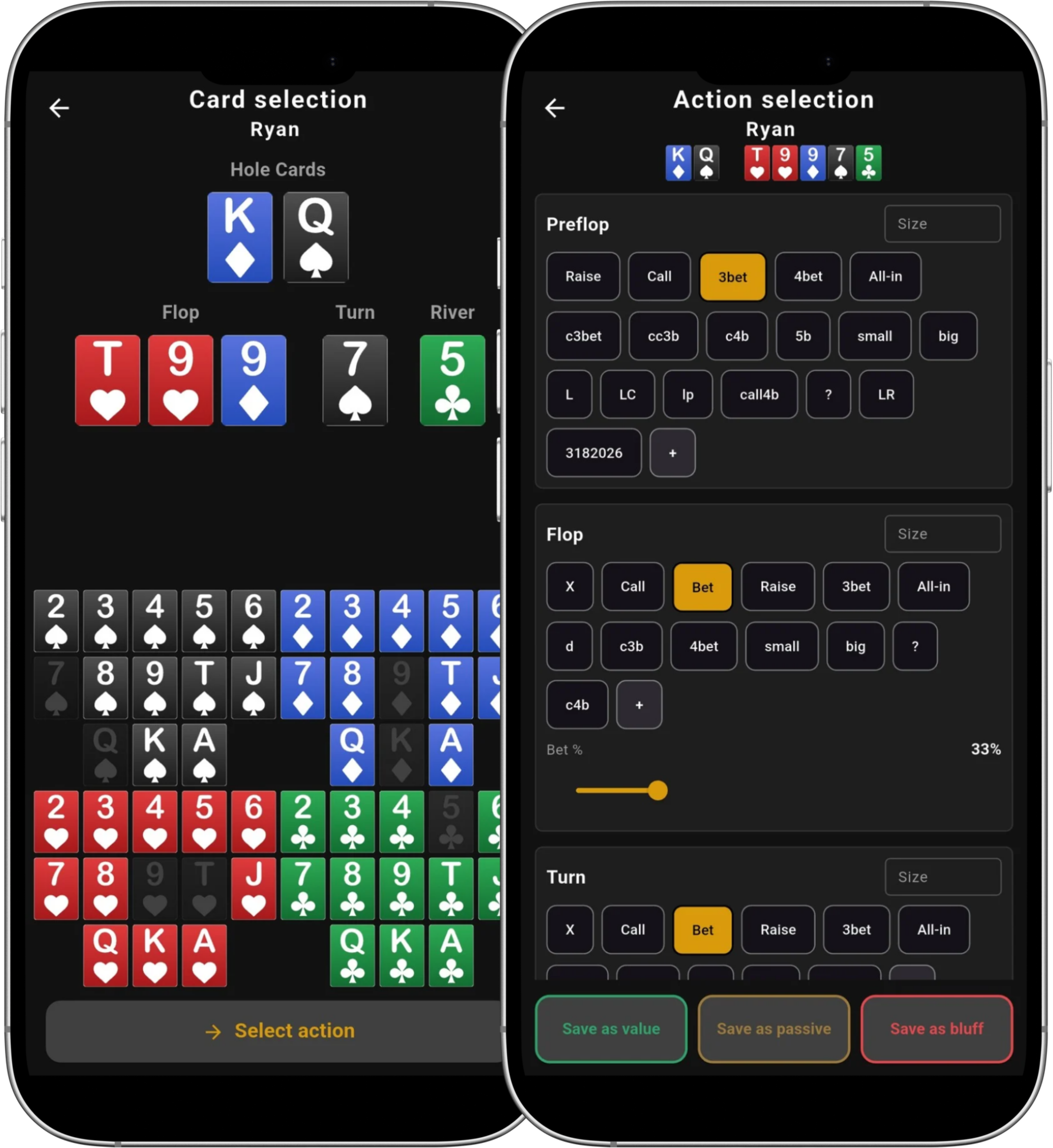 Instant Poker Hand Saving